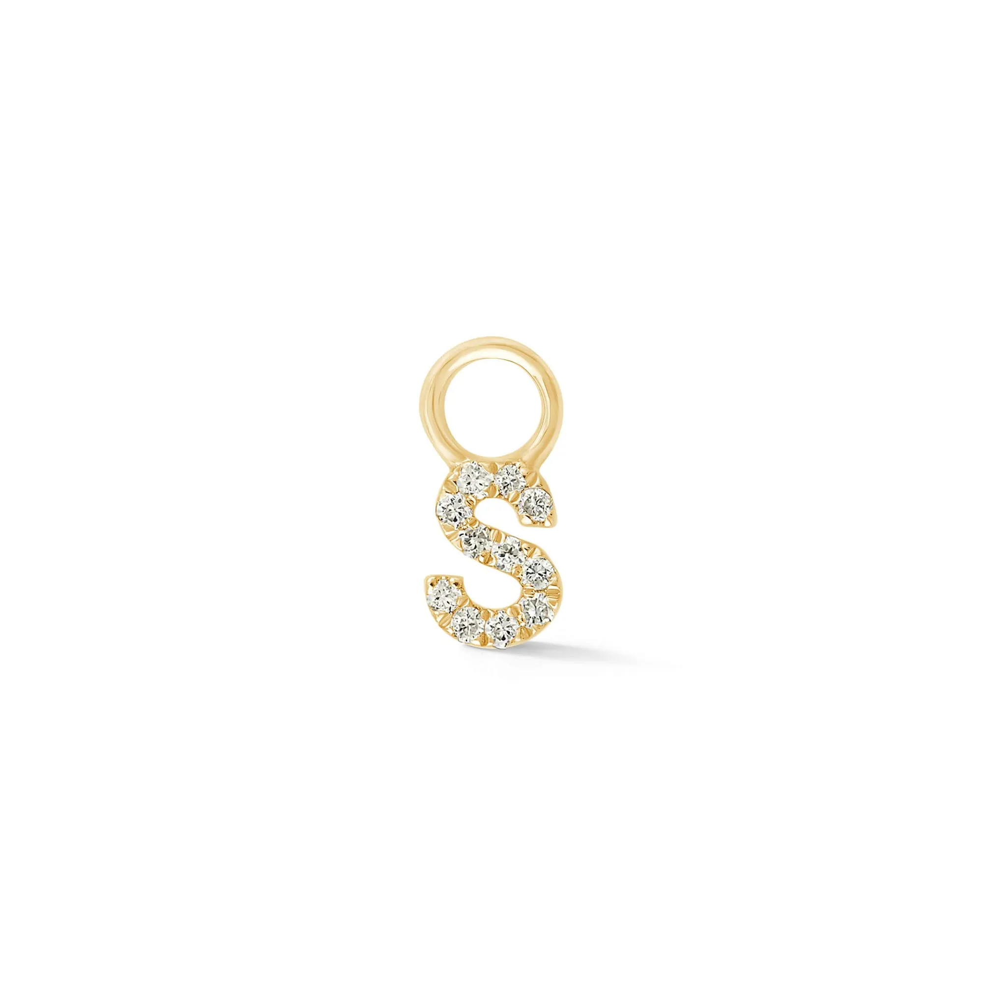 DRD Initial Earring Charm