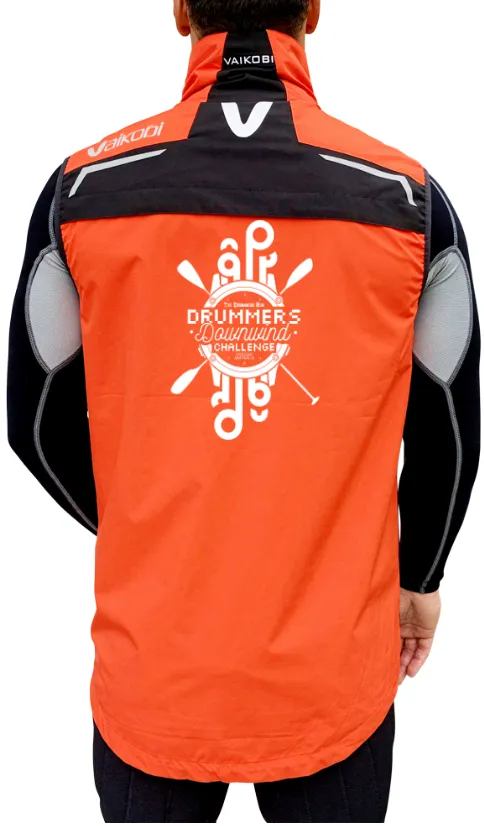 DRUMMERS - VDRY Lightweight Vest - Orange - CUSTOM