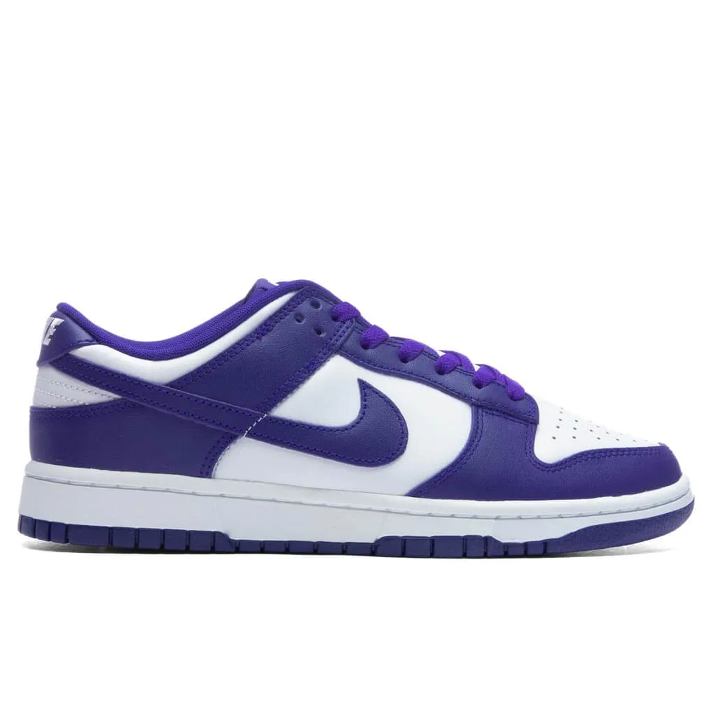 Dunk Low Retro - White/Concord/University Red