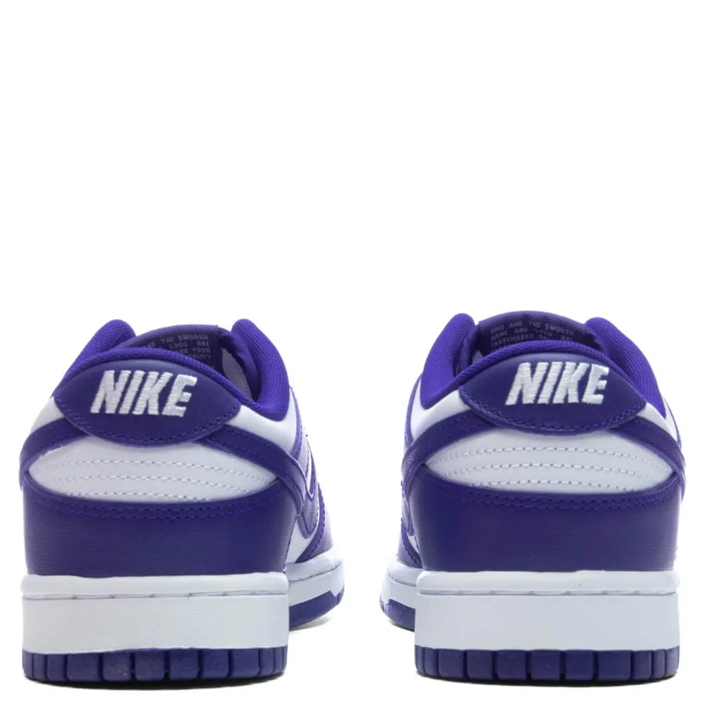 Dunk Low Retro - White/Concord/University Red