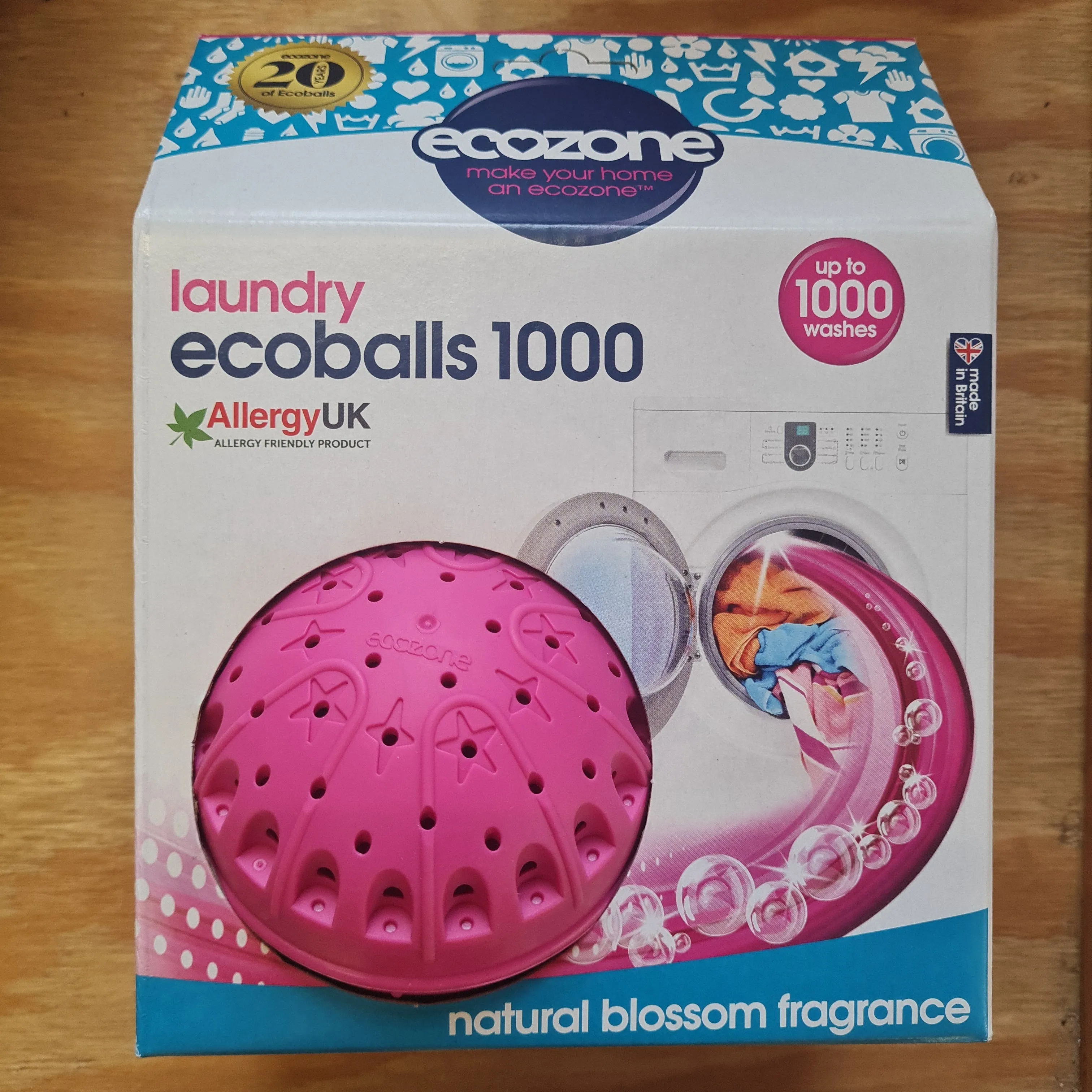 Ecozone Laundry Ecoballs 1000 / Blossom