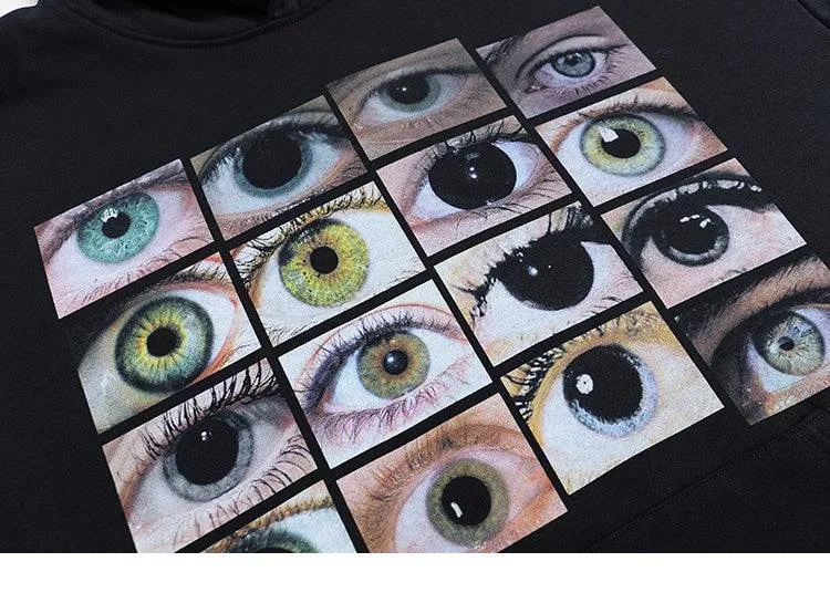 Eyes | Edgy Graphic Hoodie