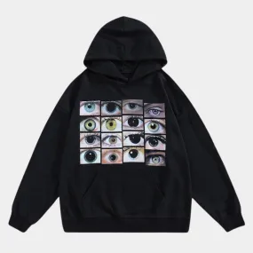 Eyes | Edgy Graphic Hoodie