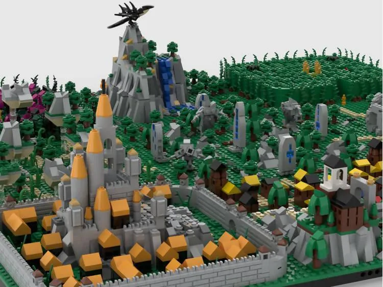 Fantasy World | Build from 9 MOCs