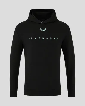 Feyenoord Heren Travel Hoodie 24/25 - Zwart