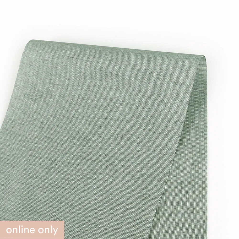 Fine Cotton Chambray - Oxley Green