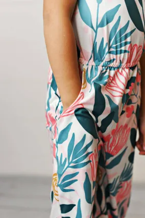 Floral Jumpsuit