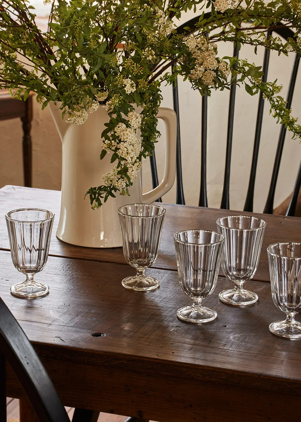 Fluted Glassware Set