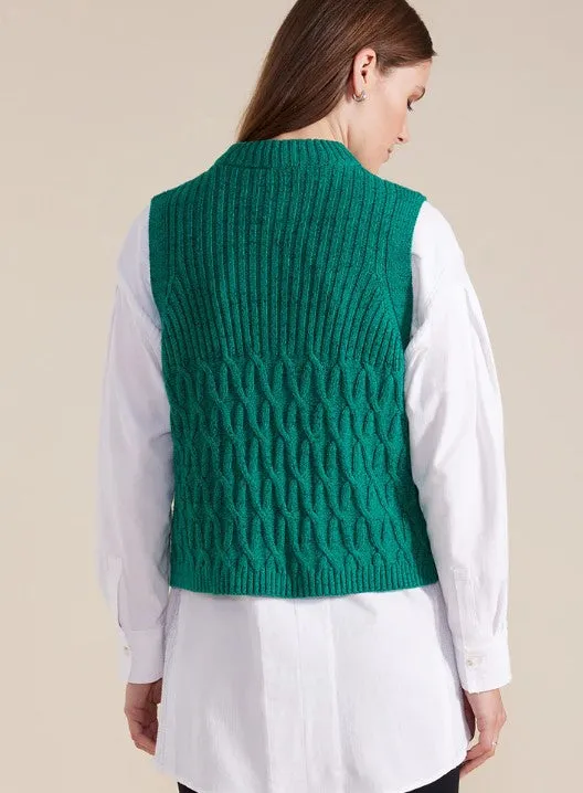 Forest Knit vest