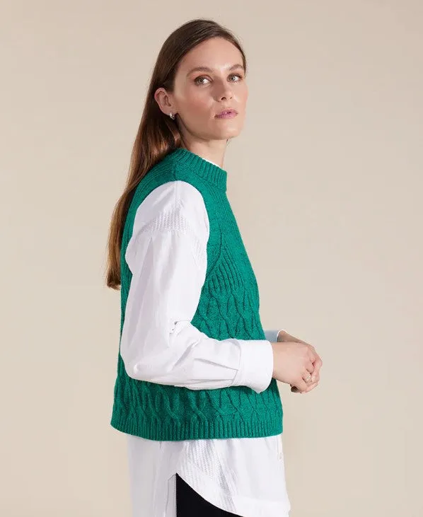 Forest Knit vest