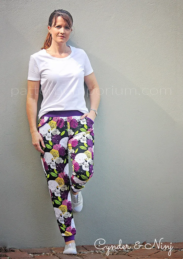 Foxy Legs | Jogger Pants Sewing Pattern