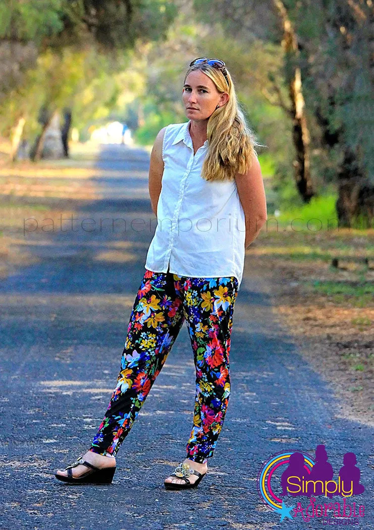 Foxy Legs | Jogger Pants Sewing Pattern