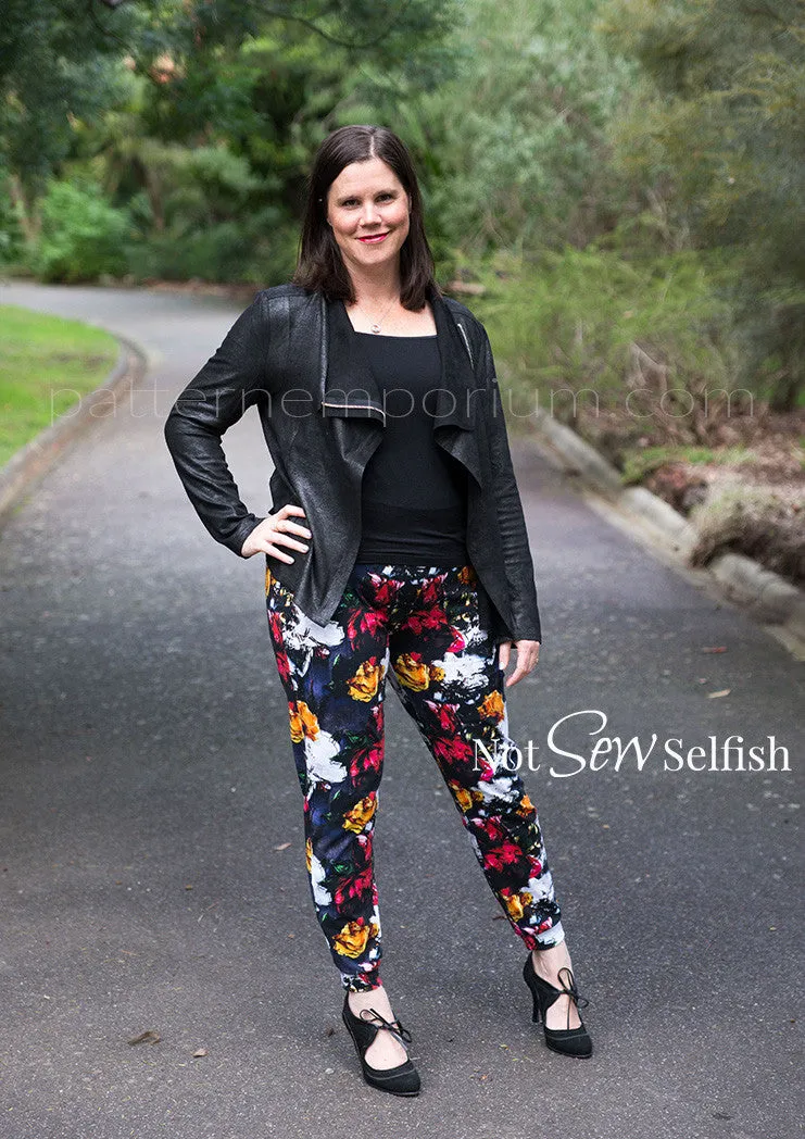 Foxy Legs | Jogger Pants Sewing Pattern