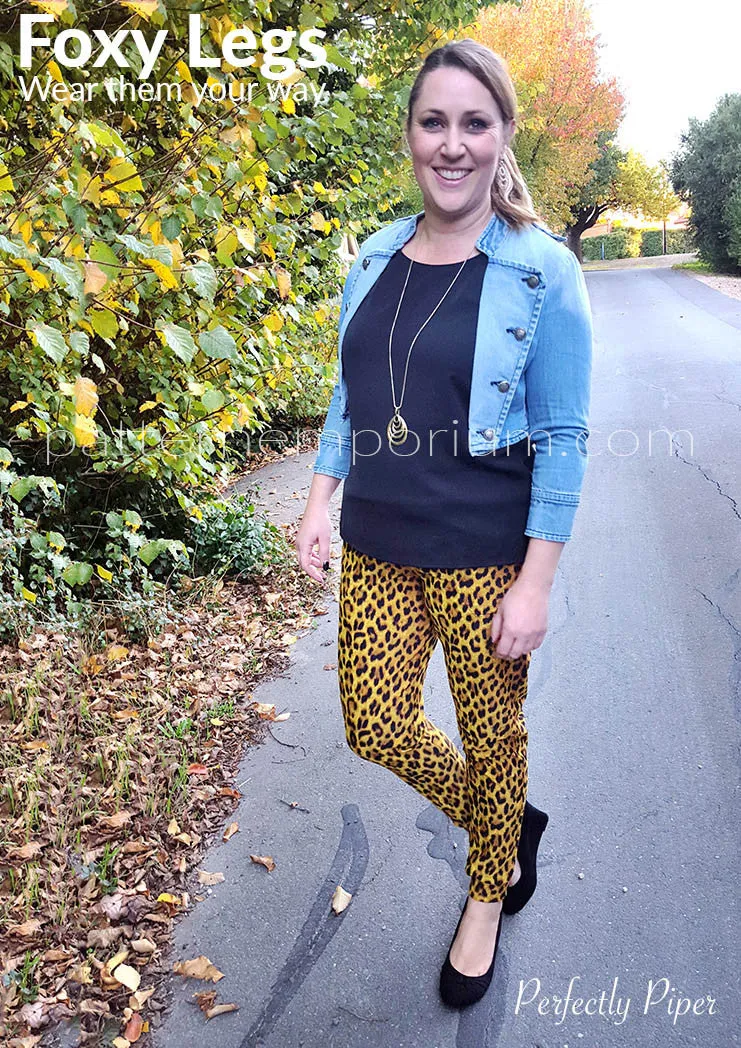 Foxy Legs | Jogger Pants Sewing Pattern