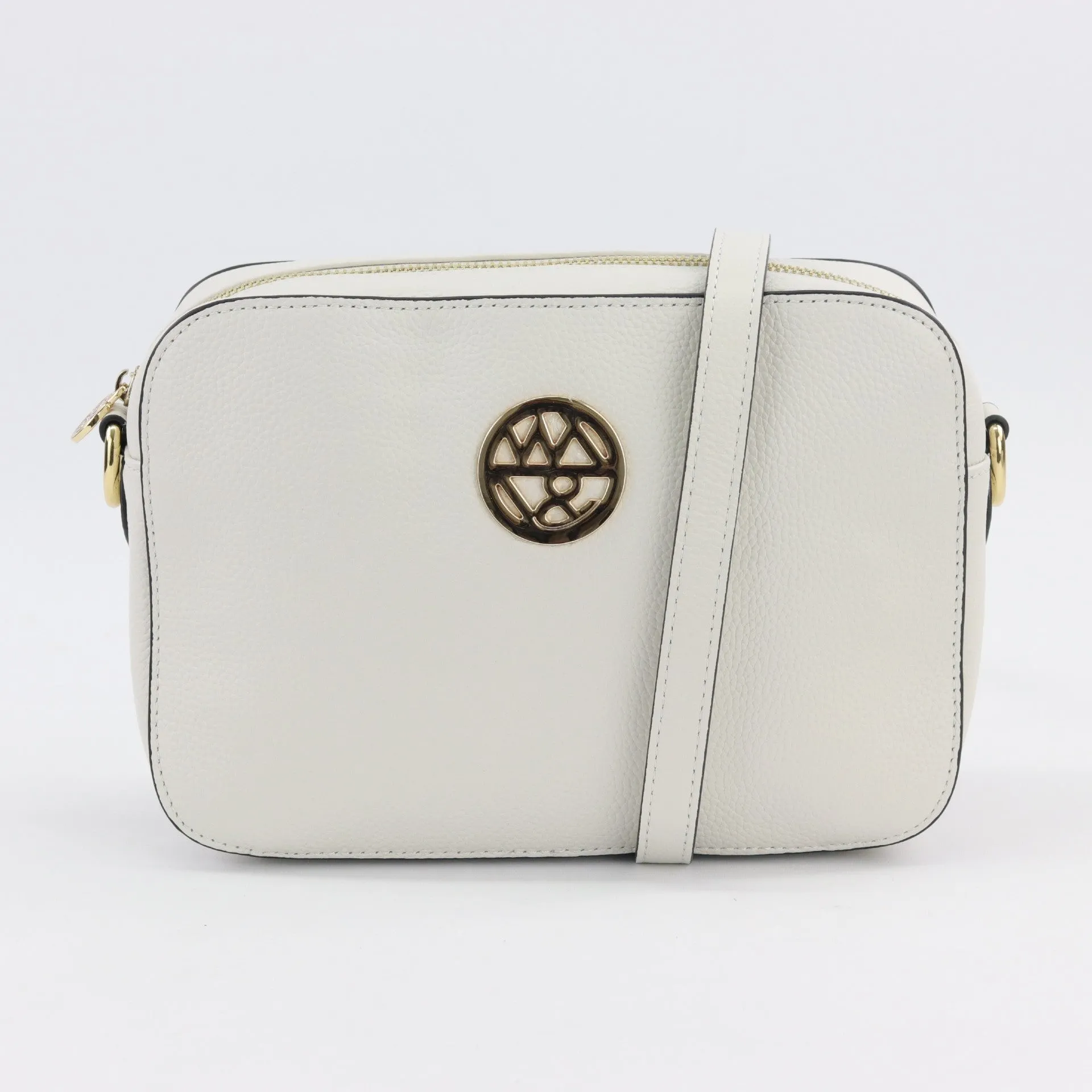 Freida leather crossbody bag