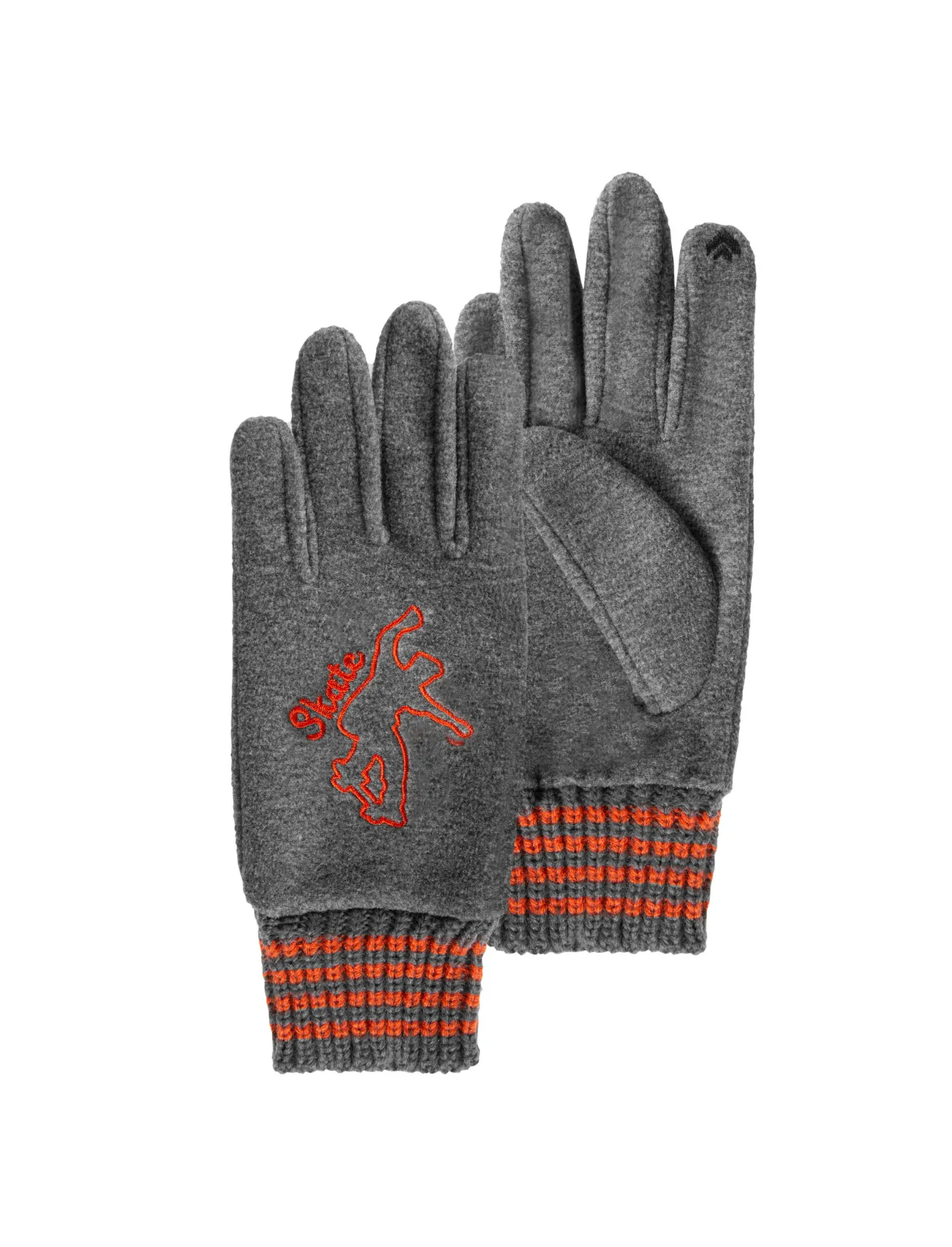 Gants Enfant Tactiles 10/12 ans skater Gris