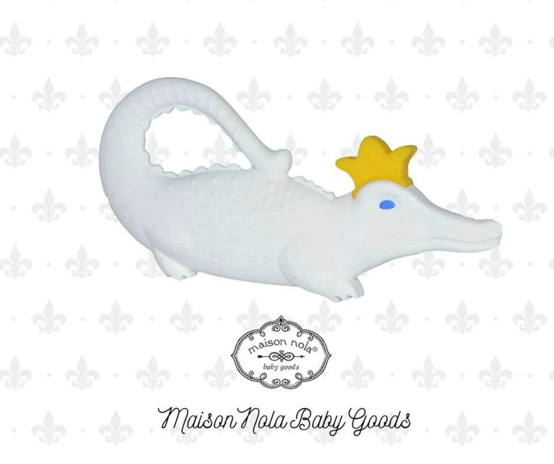 Gator Silicone Teether