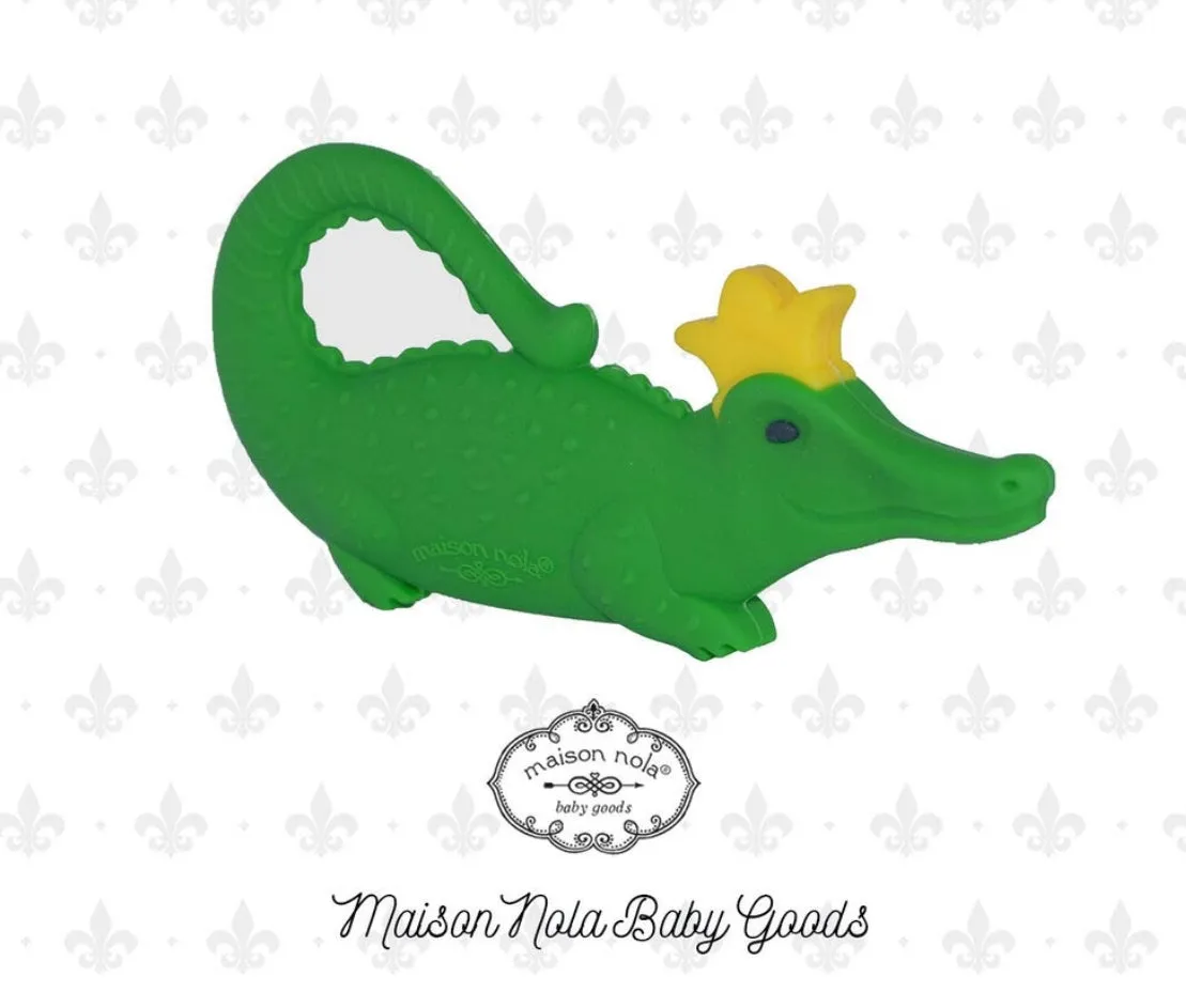 Gator Silicone Teether