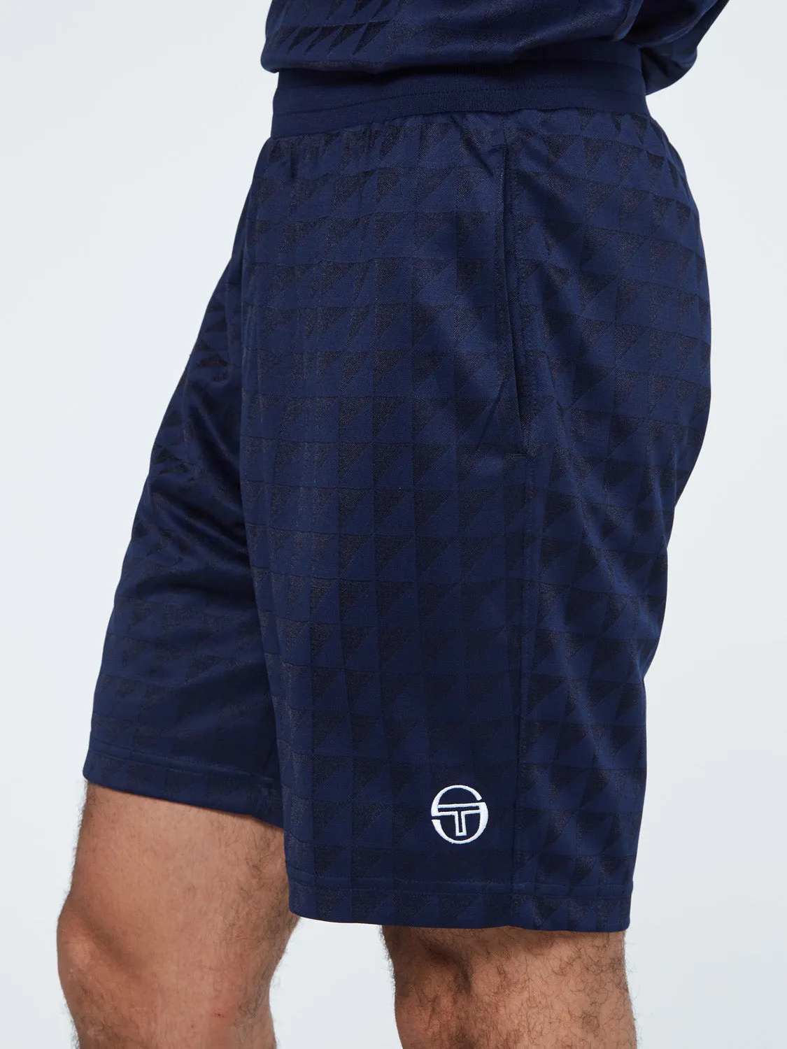 Geo Short-Maritime Blue