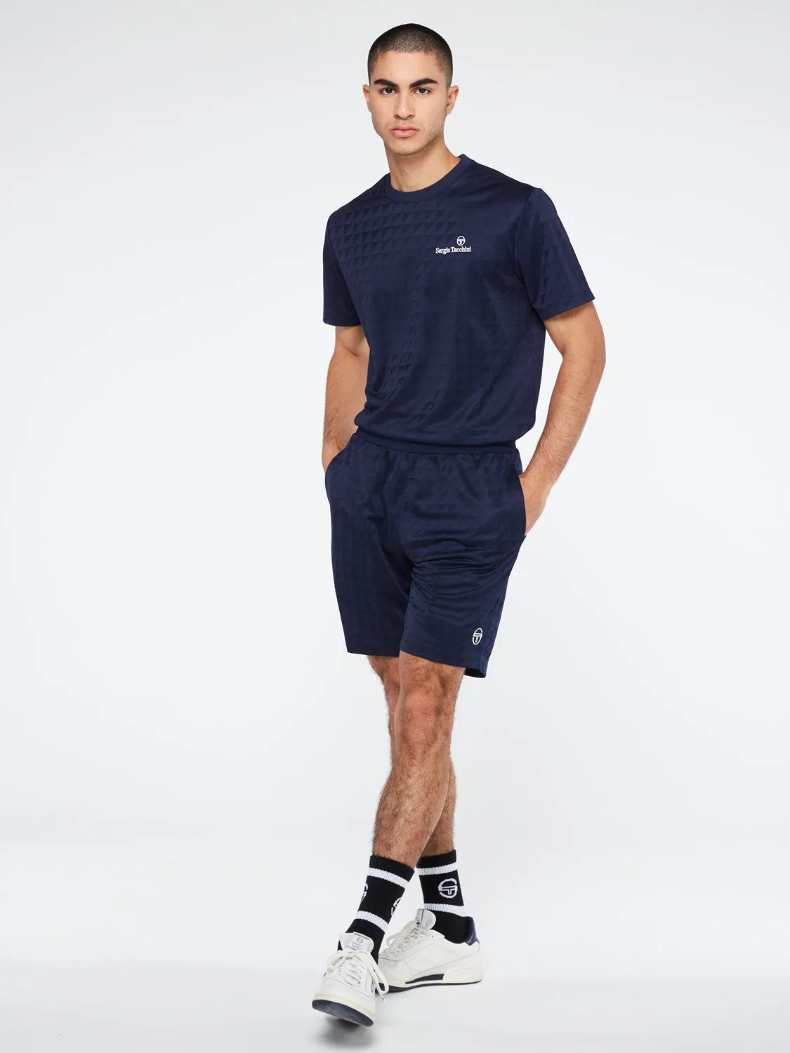 Geo Short-Maritime Blue