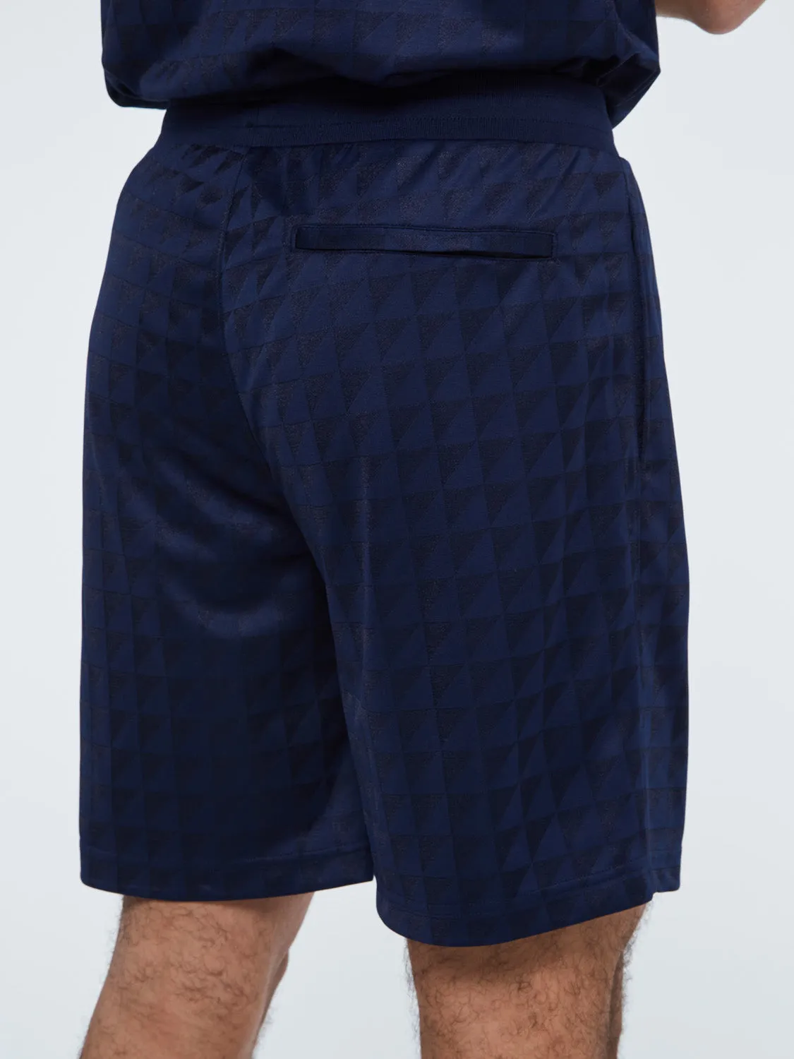 Geo Short-Maritime Blue