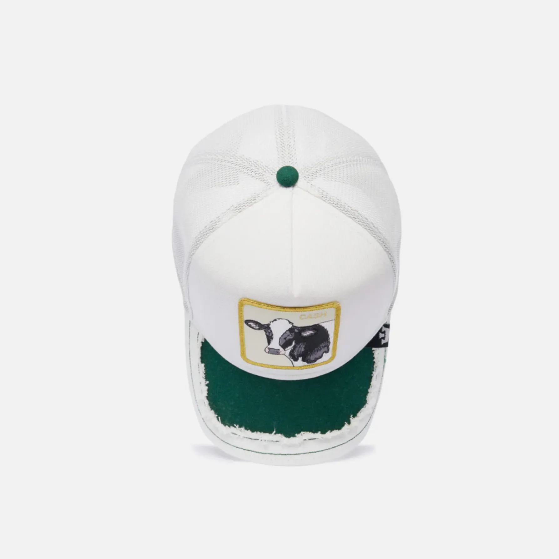 Goorin Bros Silky Cow {Cash} Trucker Hat (White)