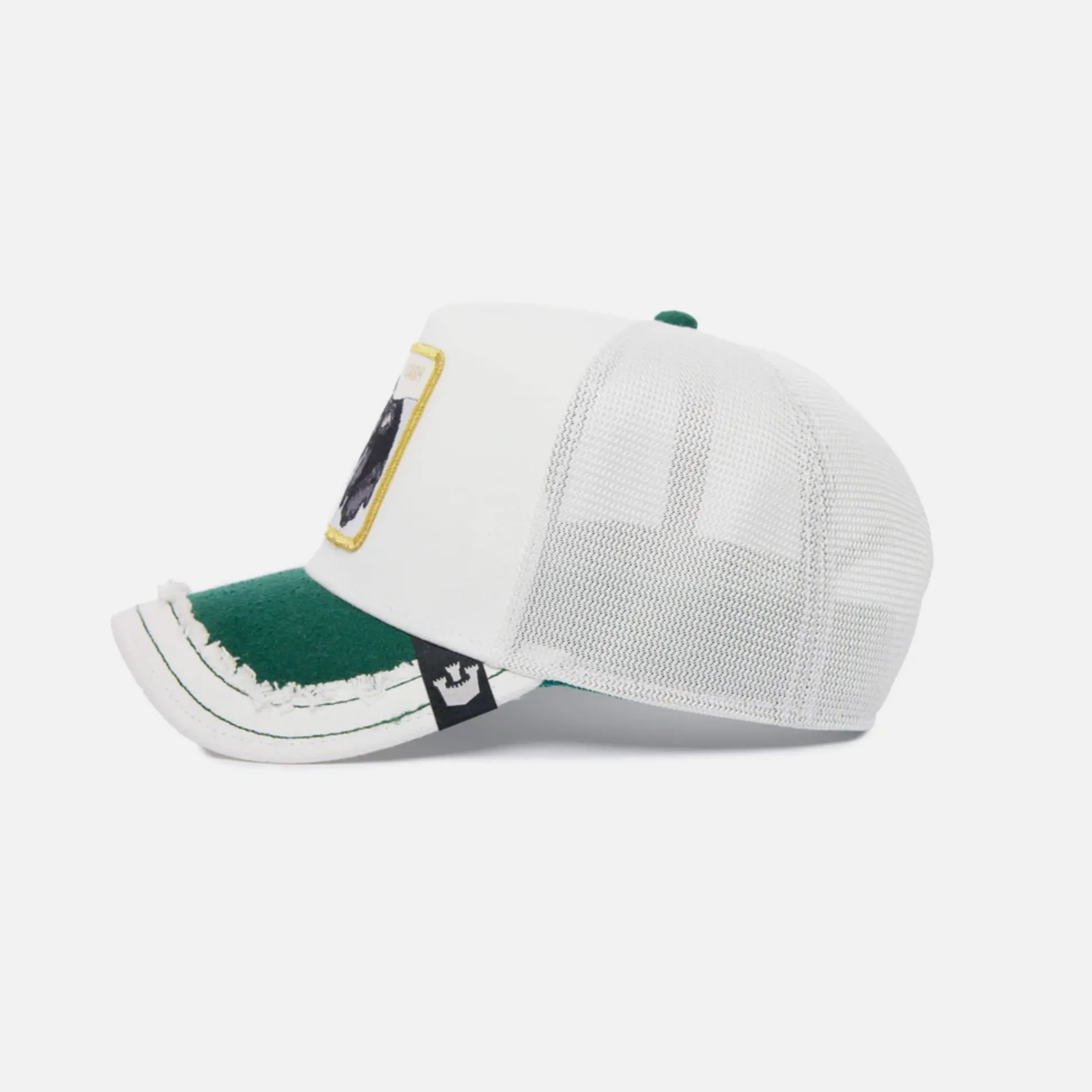 Goorin Bros Silky Cow {Cash} Trucker Hat (White)