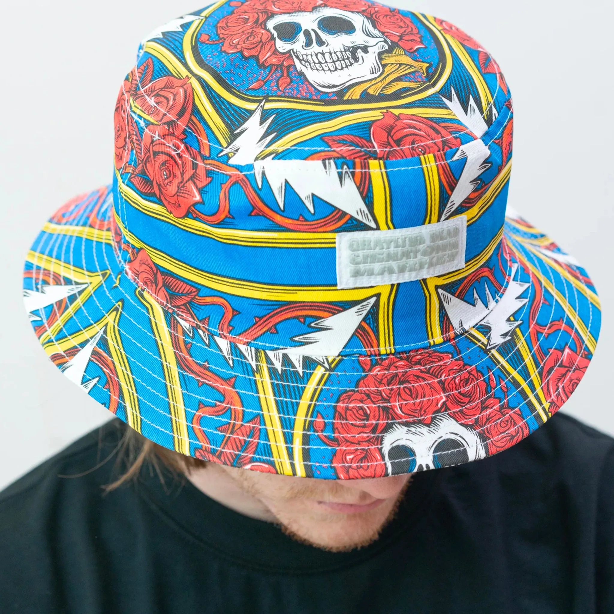 Grateful Dead Bandana Bucket Hat