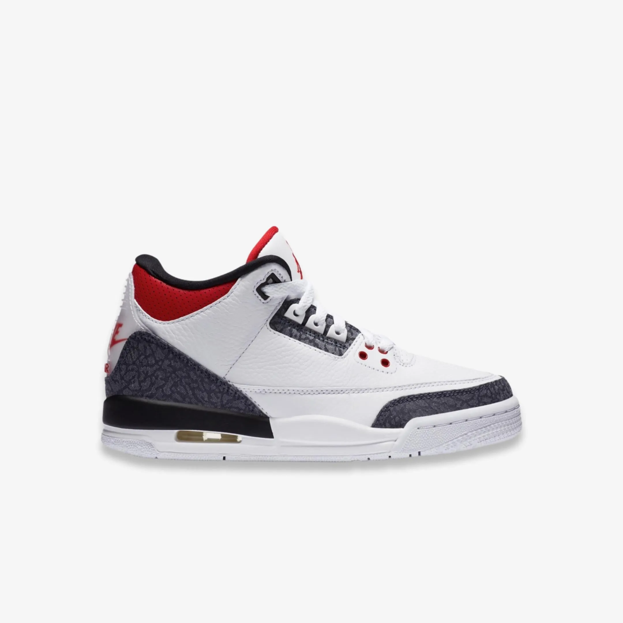 (GS) Air Jordan 3 Retro SE 'Denim Fire Red' (2020) CZ6634-100