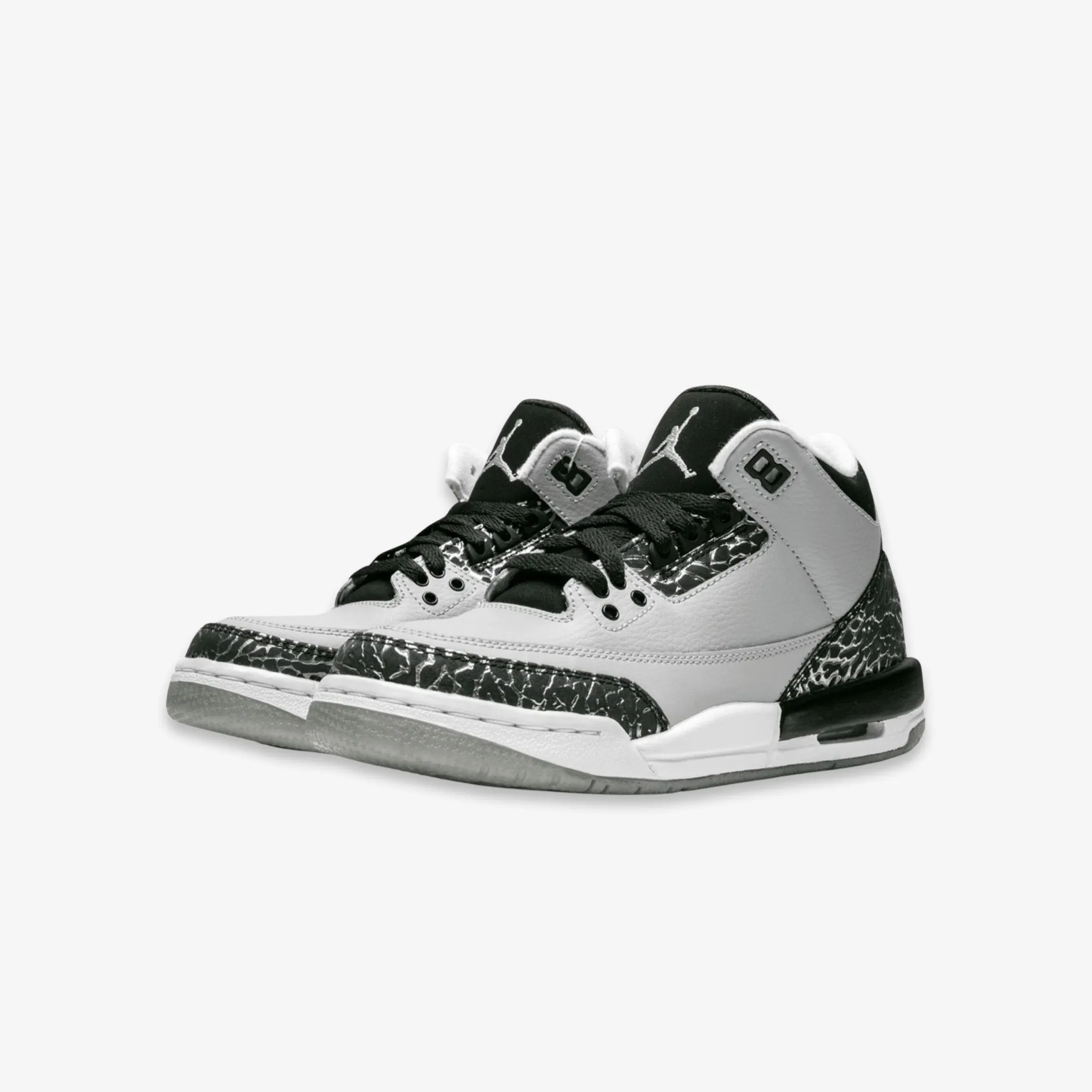 (GS) Air Jordan 3 Retro 'Wolf Grey' (2014) 398614-004