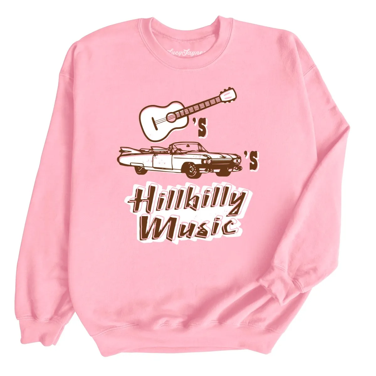 Guitars Cadillacs Hillbilly Music Sweatshirt