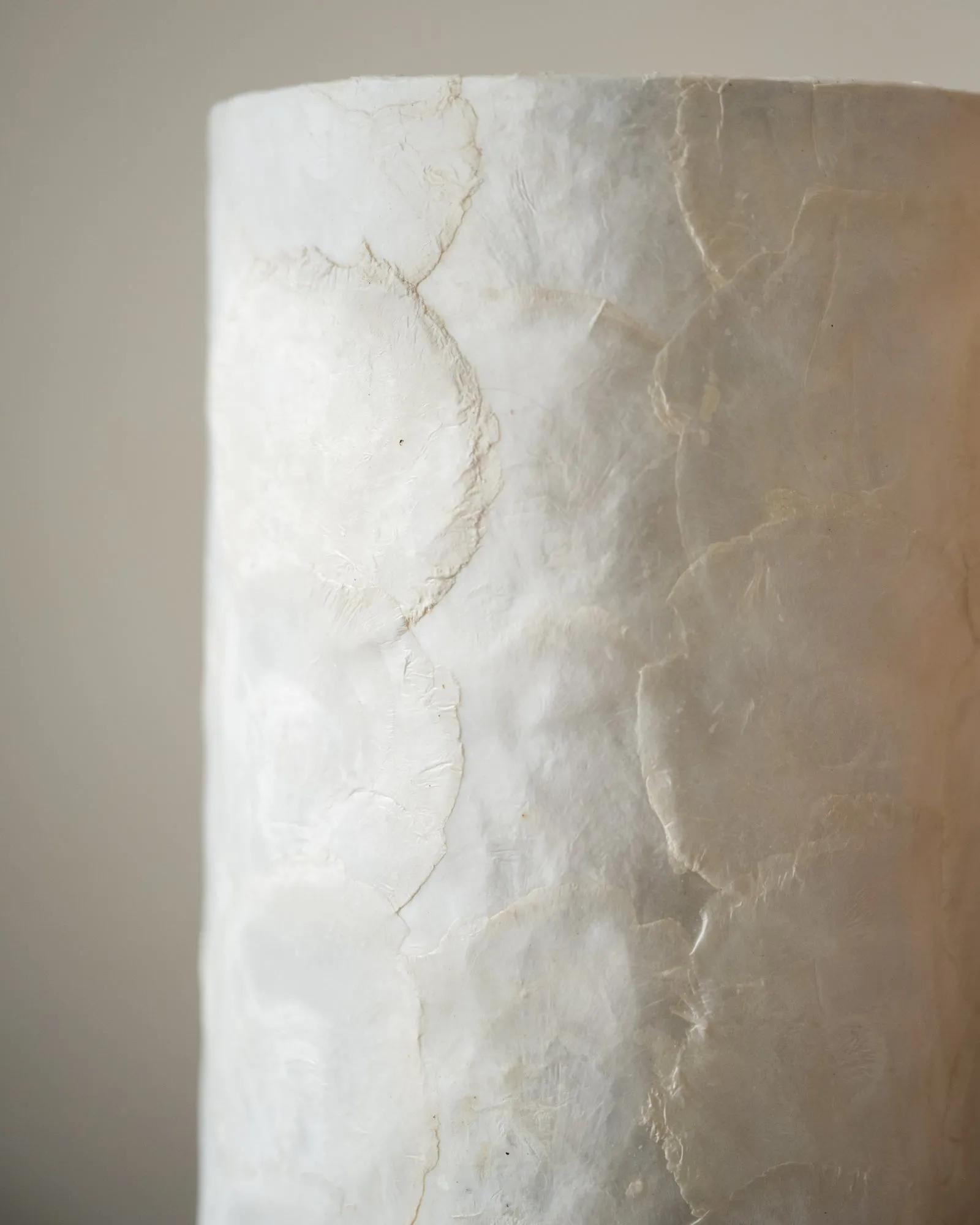 Handmade Table Lamp Cyl Shell