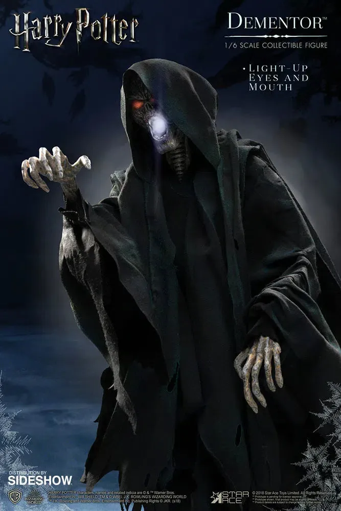 Harry Potter & The Prisoner Of Azkaban: Dementor: Deluxe: Sixth Scale Figure