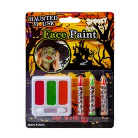 Haunted House Multi-Colour Halloween Face Paint Kit