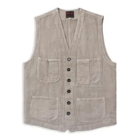 Heavy Linen Vest - Rigging