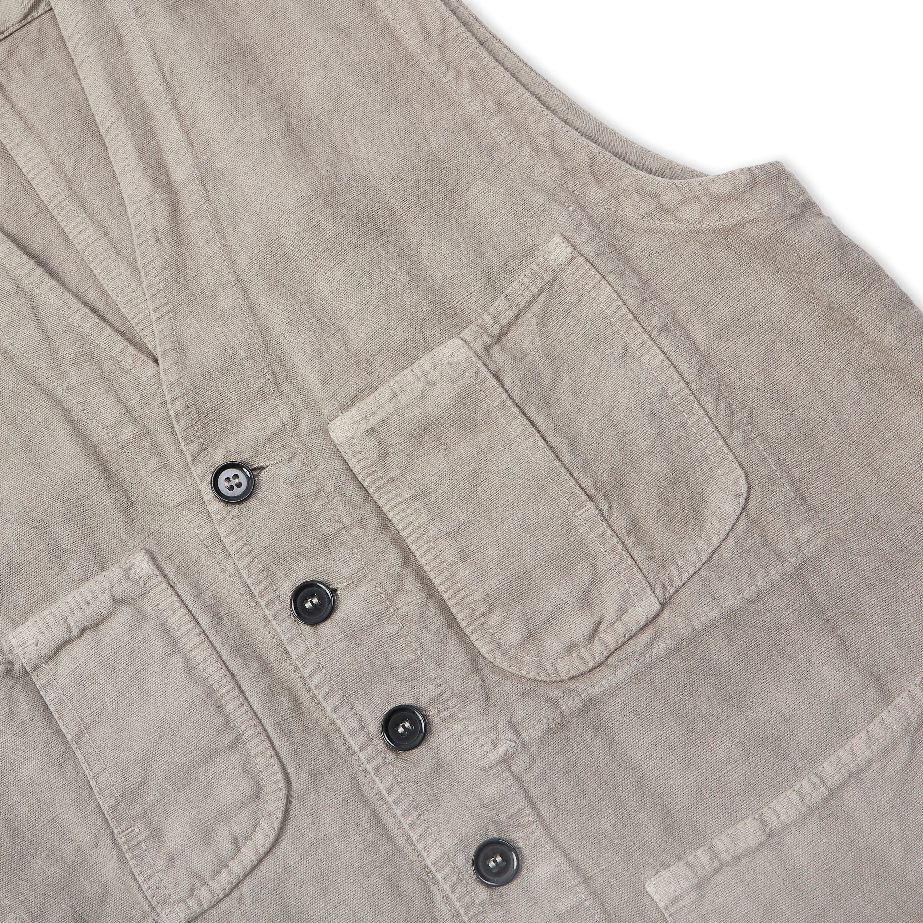 Heavy Linen Vest - Rigging