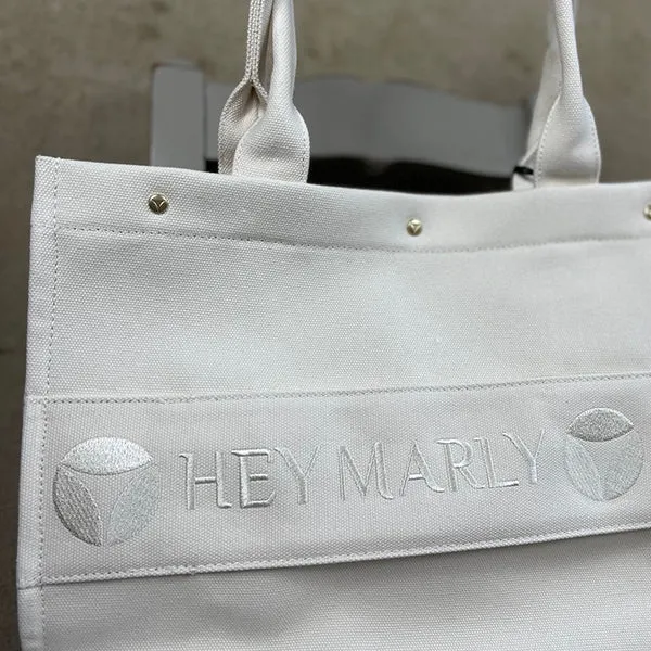 HEY MARLY Signature Tote Bag