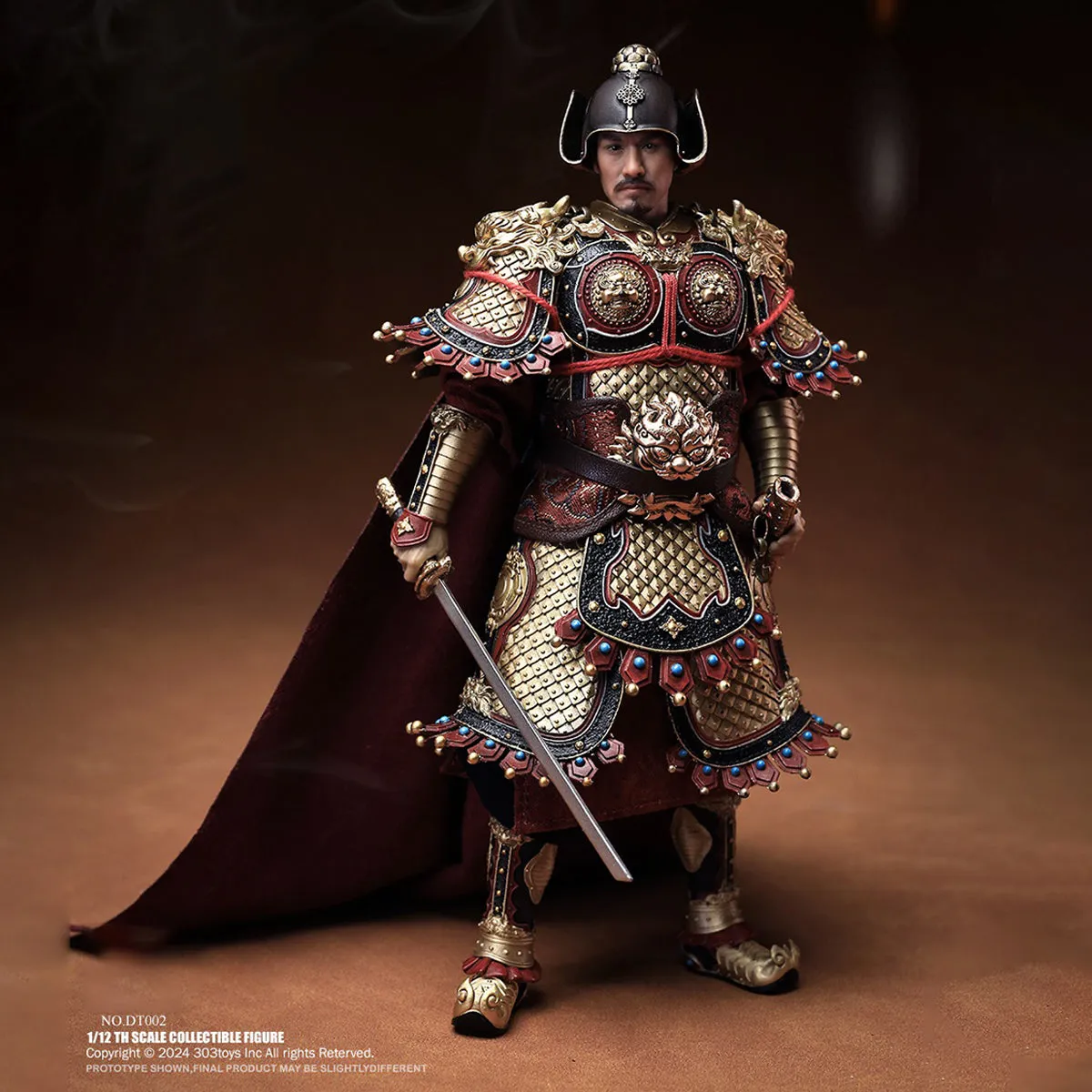 HiPlay 303TOYS The Prosperous Tang Dynasty Series, General Of Militant Guard: Qin Qiong, Solo Deluxe, Action Figure Full Set