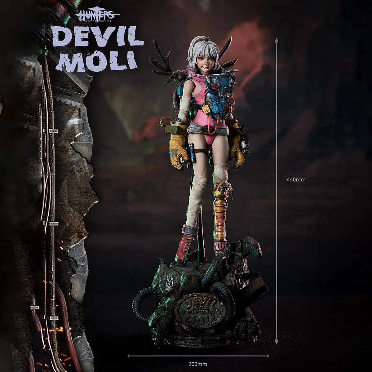 HiPlay BLITZYWAY, Day After WW3: Devil Moli, Action Figure Full Set