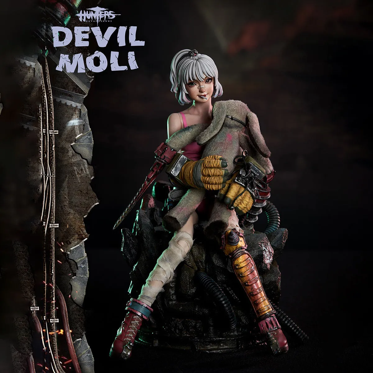 HiPlay BLITZYWAY, Day After WW3: Devil Moli, Action Figure Full Set