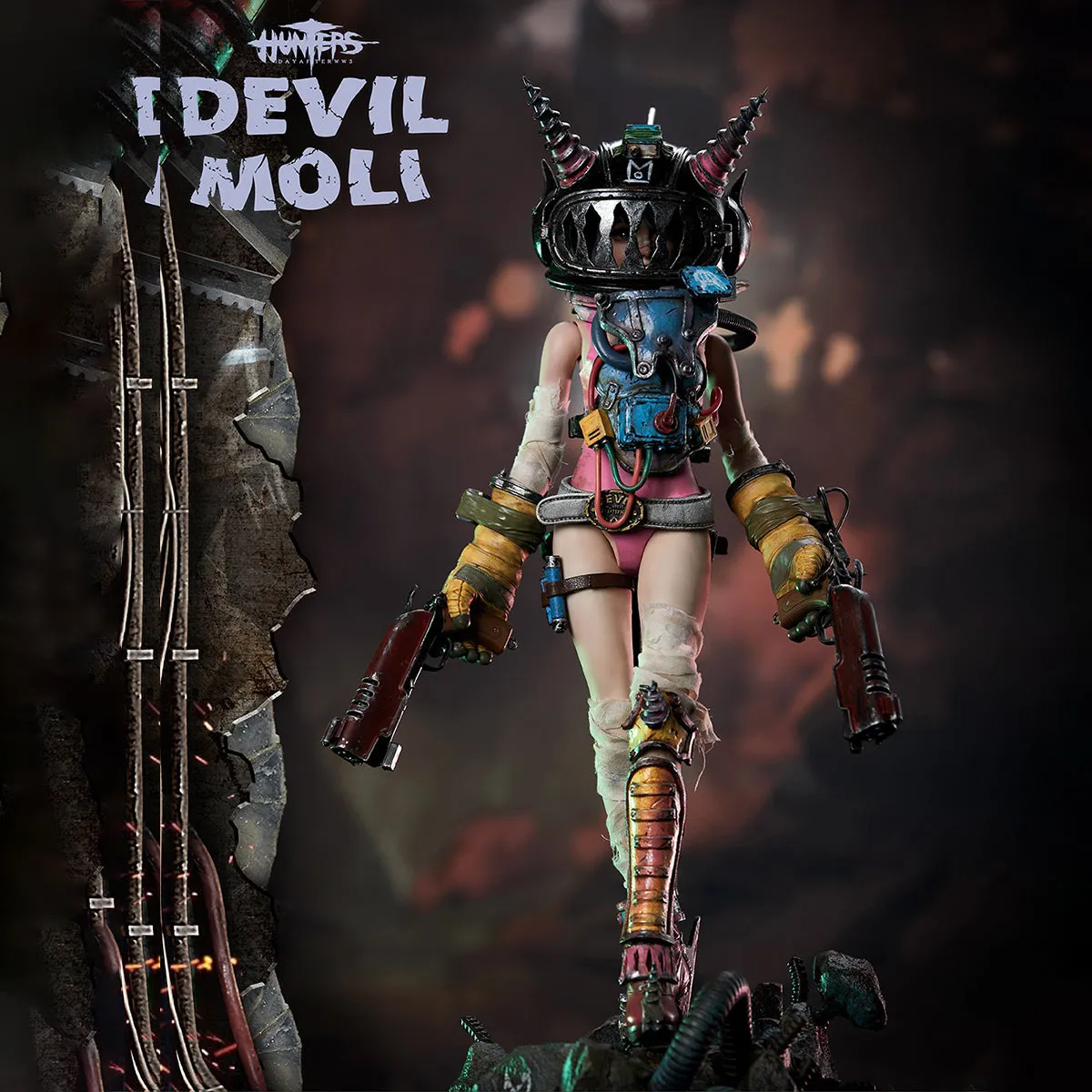 HiPlay BLITZYWAY, Day After WW3: Devil Moli, Action Figure Full Set