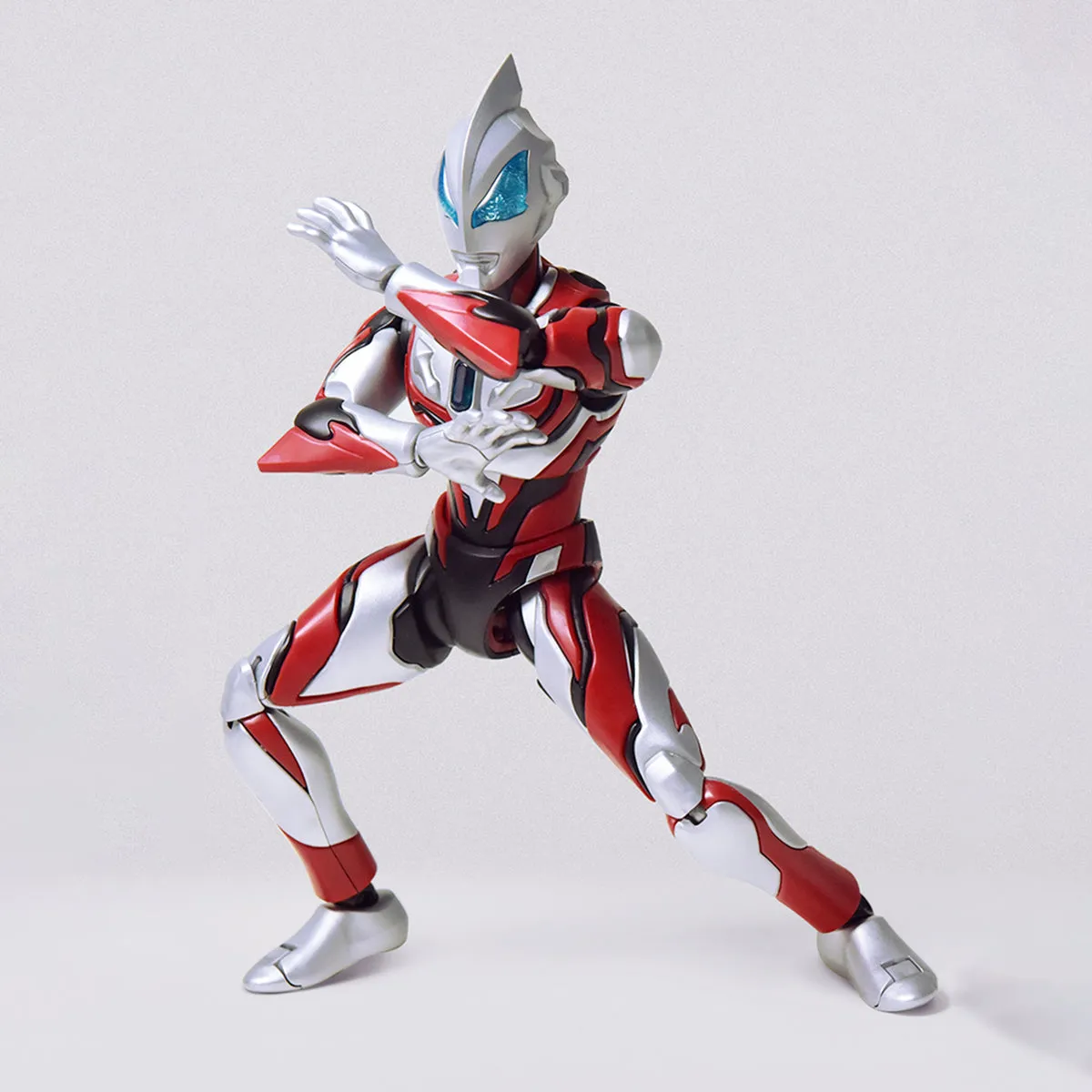 HiPlay Blokees Assembly Model Kits: Legend Series - Ultraman Geed, Mecha Musume Style, Height 19cm Collectible Action Figures