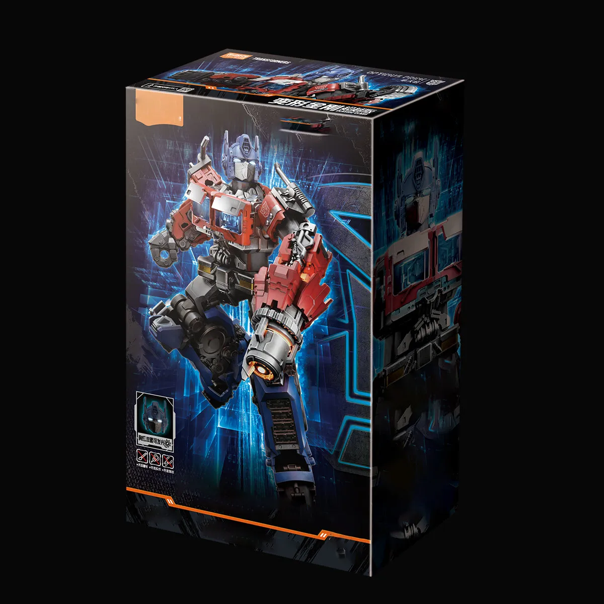 HiPlay Blokees Assembly Model Kits: Transformers Classis Class - Optimus, Mecha Musume Style, Height 13cm Miniature