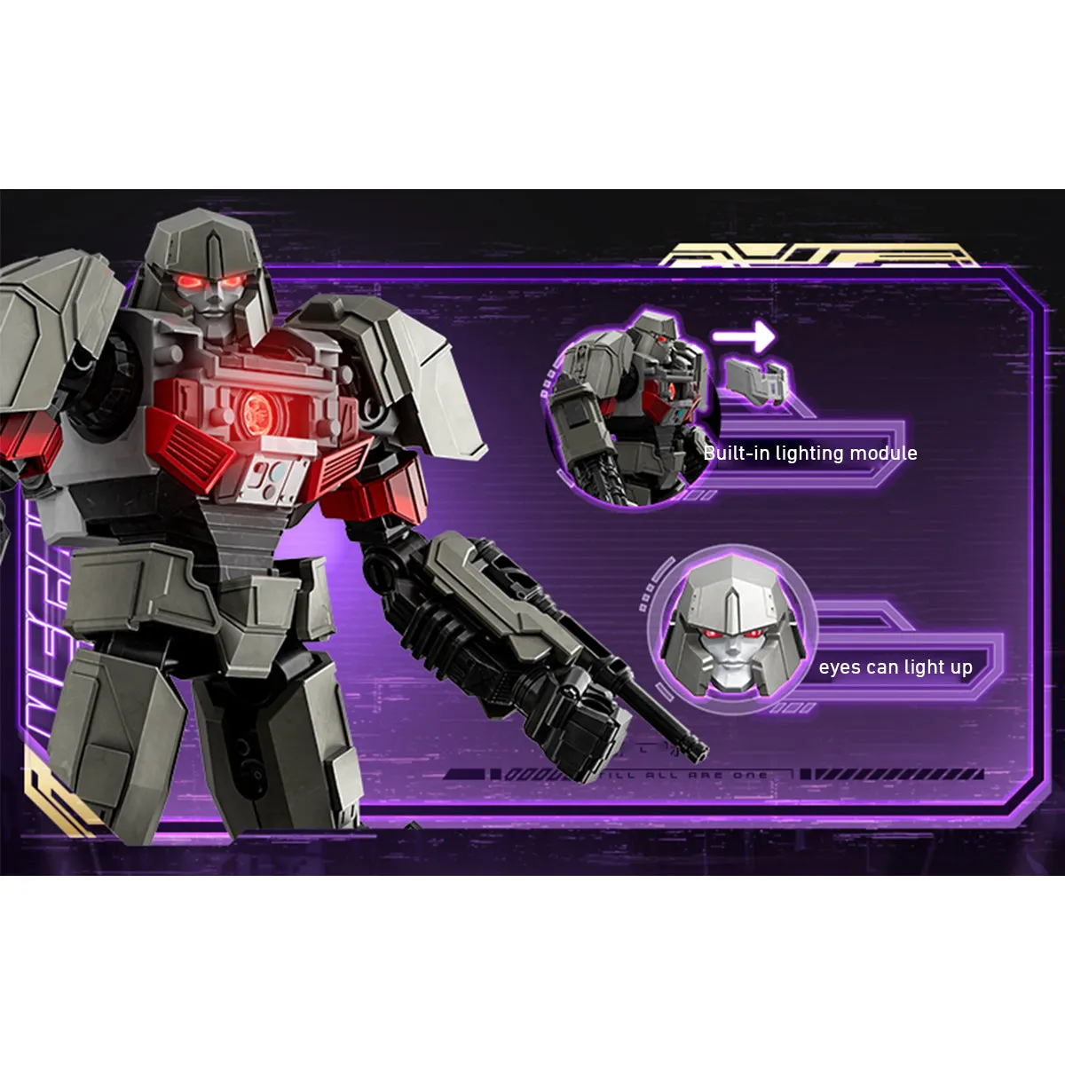 HiPlay Blokees Transformers One Megatron Assembly Model Kits Beyond Edition