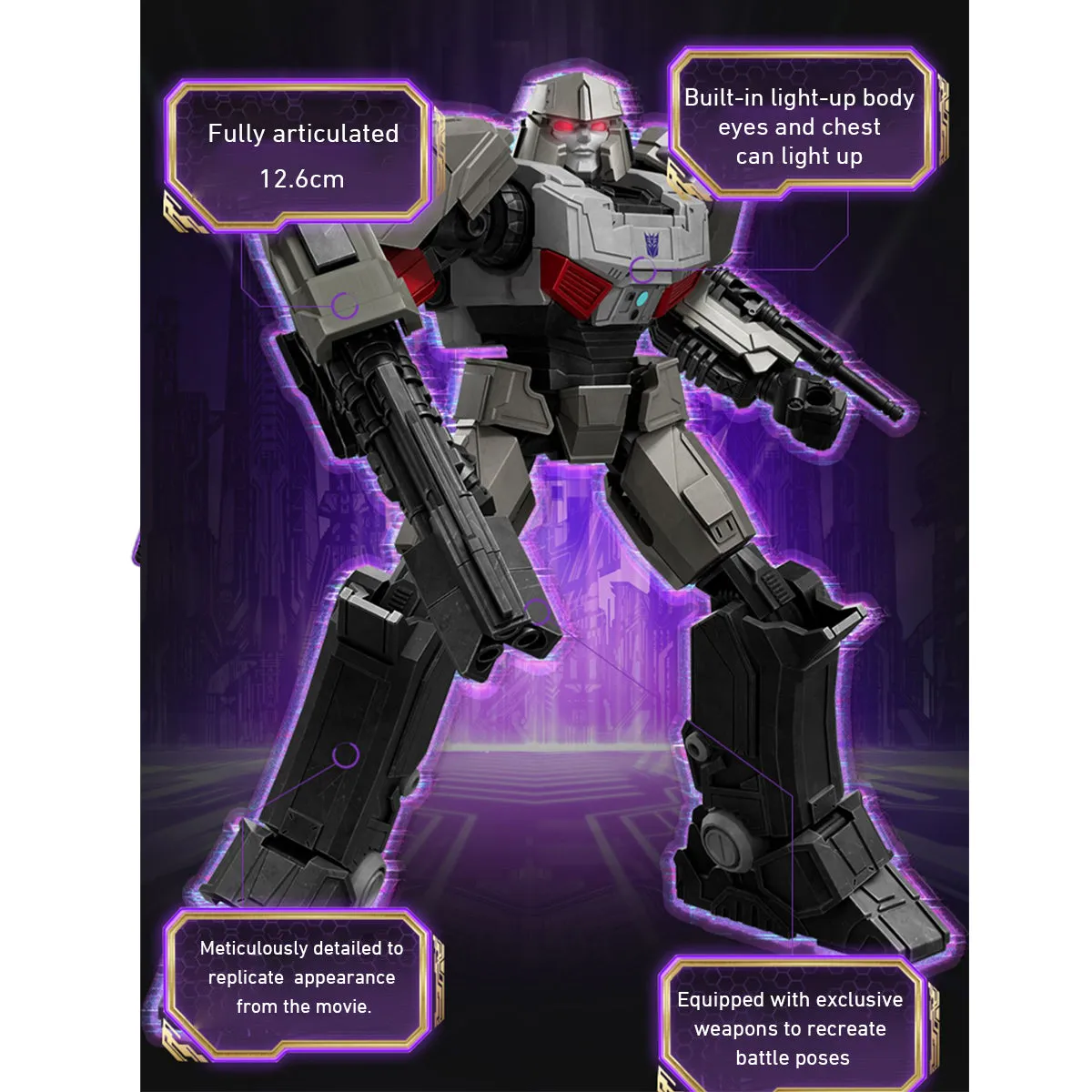 HiPlay Blokees Transformers One Megatron Assembly Model Kits Beyond Edition