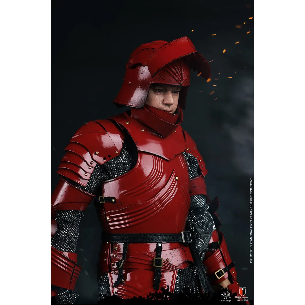 HiPlay Coomodel Superalloy - Empire Legend Series, Gothic Knight, Special Color Version, Action Figure Full Set