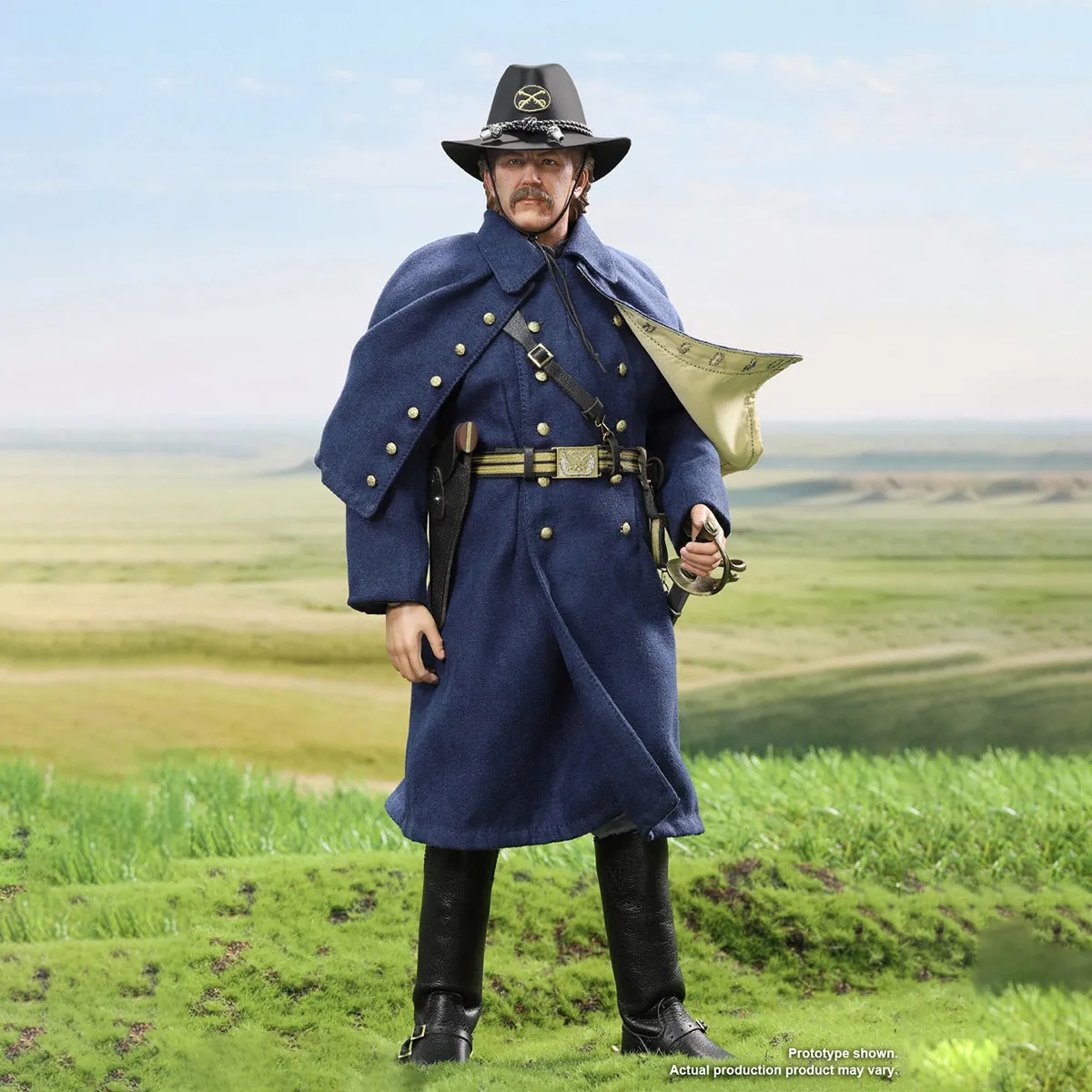 HiPlay DID, American Civil War Union Captain: John Dunbar, Action Figure Full Set