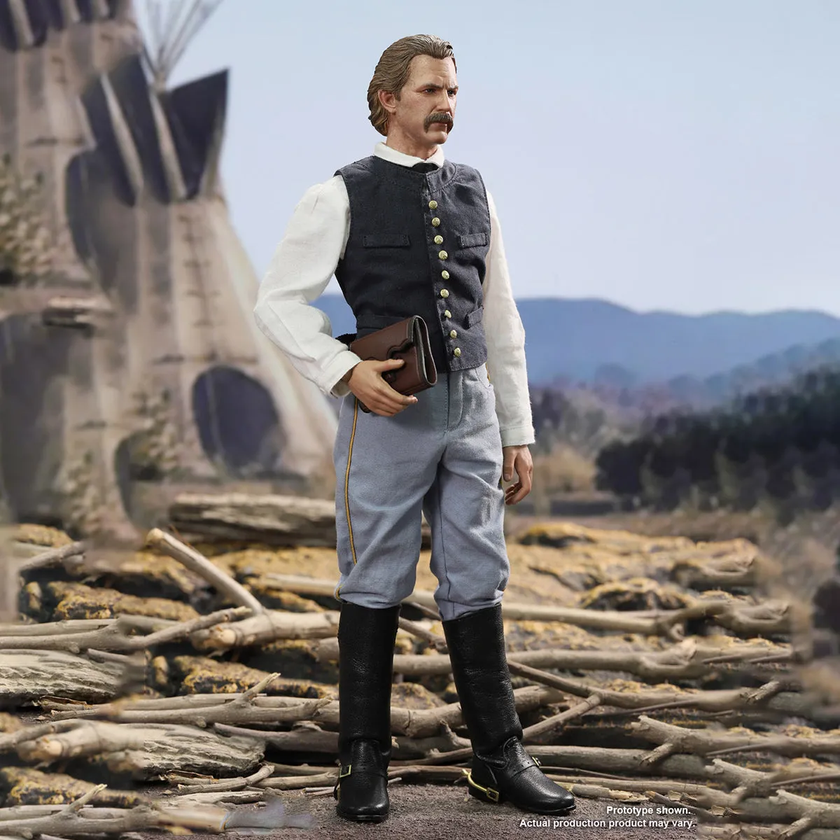 HiPlay DID, American Civil War Union Captain: John Dunbar, Action Figure Full Set