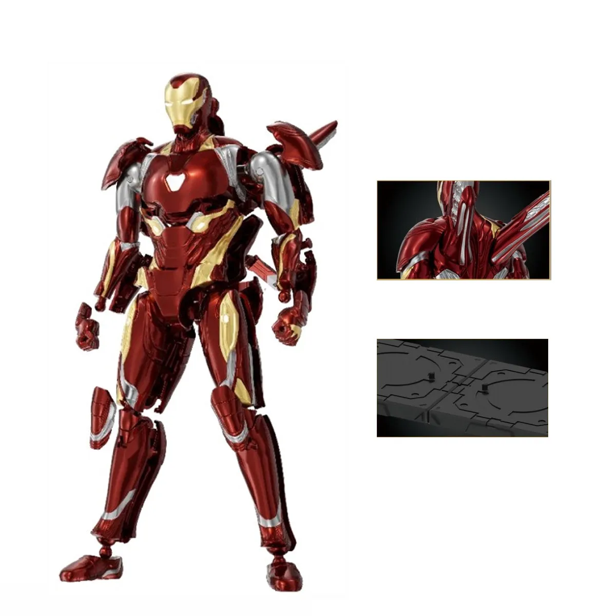 HiPlay Fondjoy Infinity Saga Iron Man Assembly Model Kits Comic Series