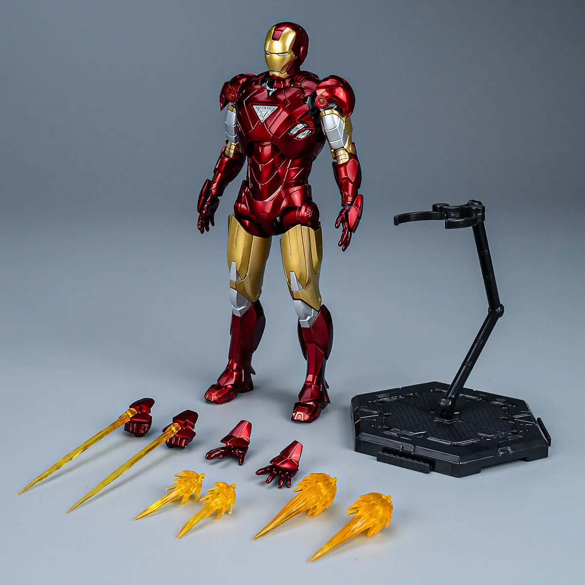 HiPlay Fondjoy Plastic Model Kits: Infinity Saga - Iron Man, Mecha Musume Style 1:12 Scale Miniature Collectible Action Figures MK6